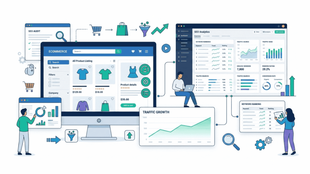 Ecommerce SEO Services | Grow Your Online Store Organic Boost